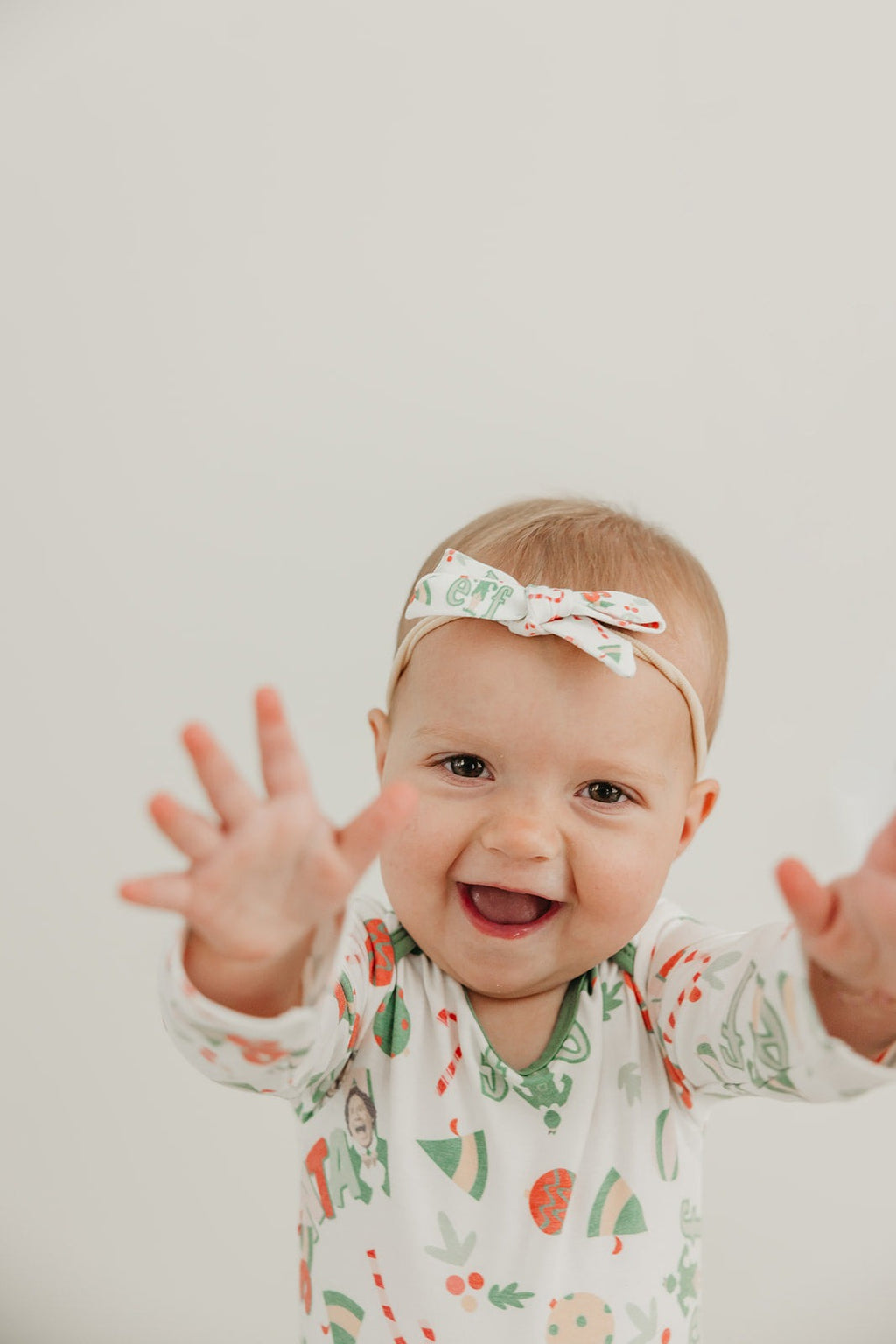 Ribbon Baby Bow - Elf