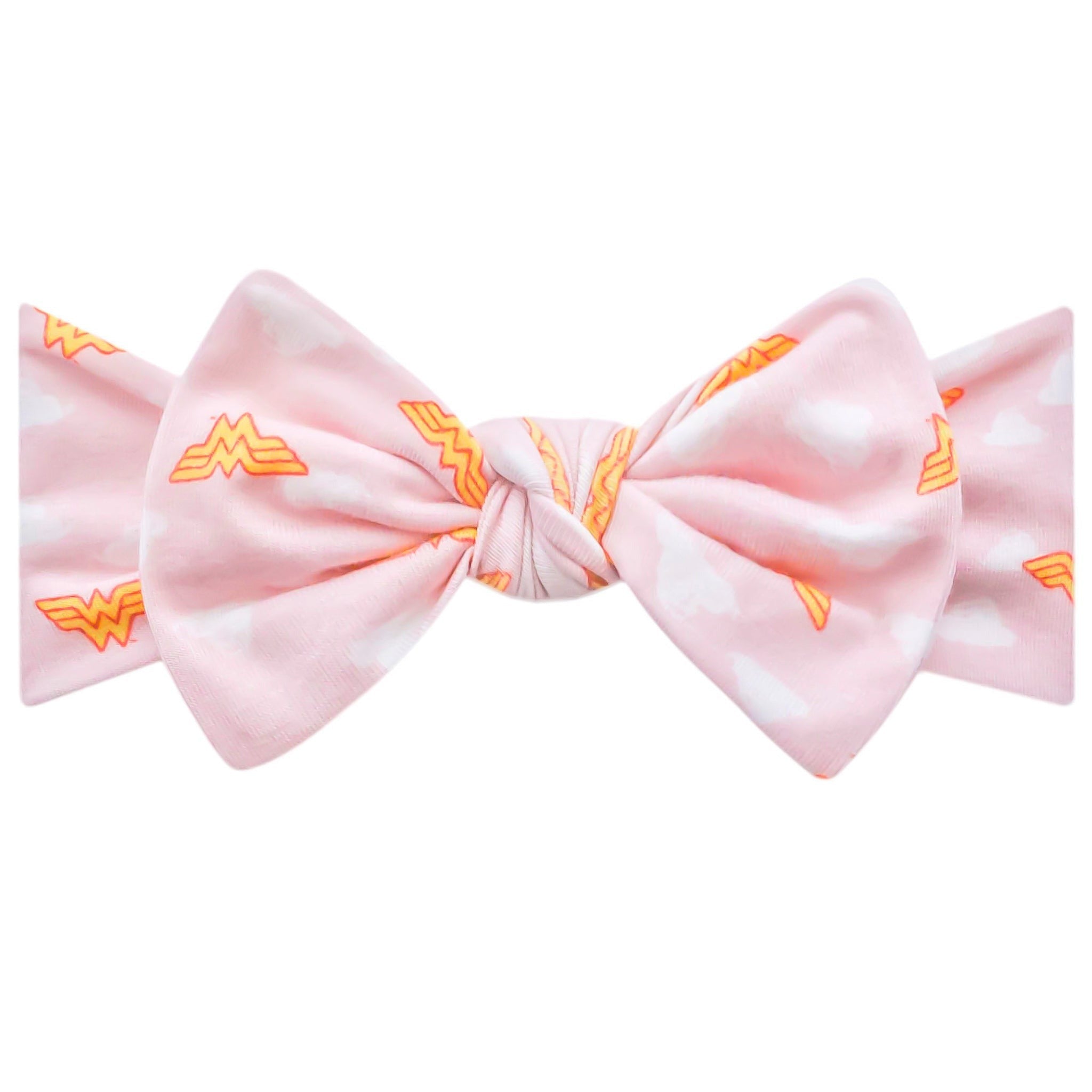 Knit Headband Bow - Wonder Woman