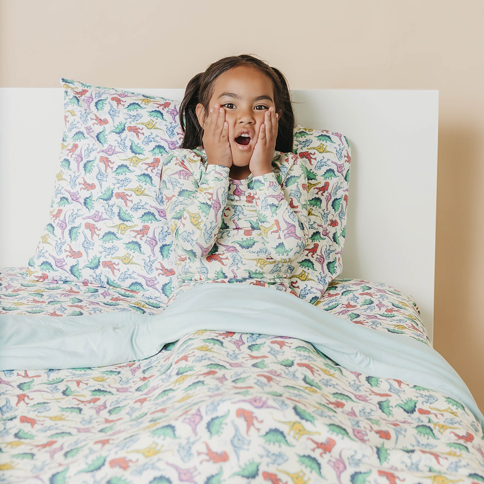 Twin Cloud Comforter - Dinosaurs of Jurassic Park