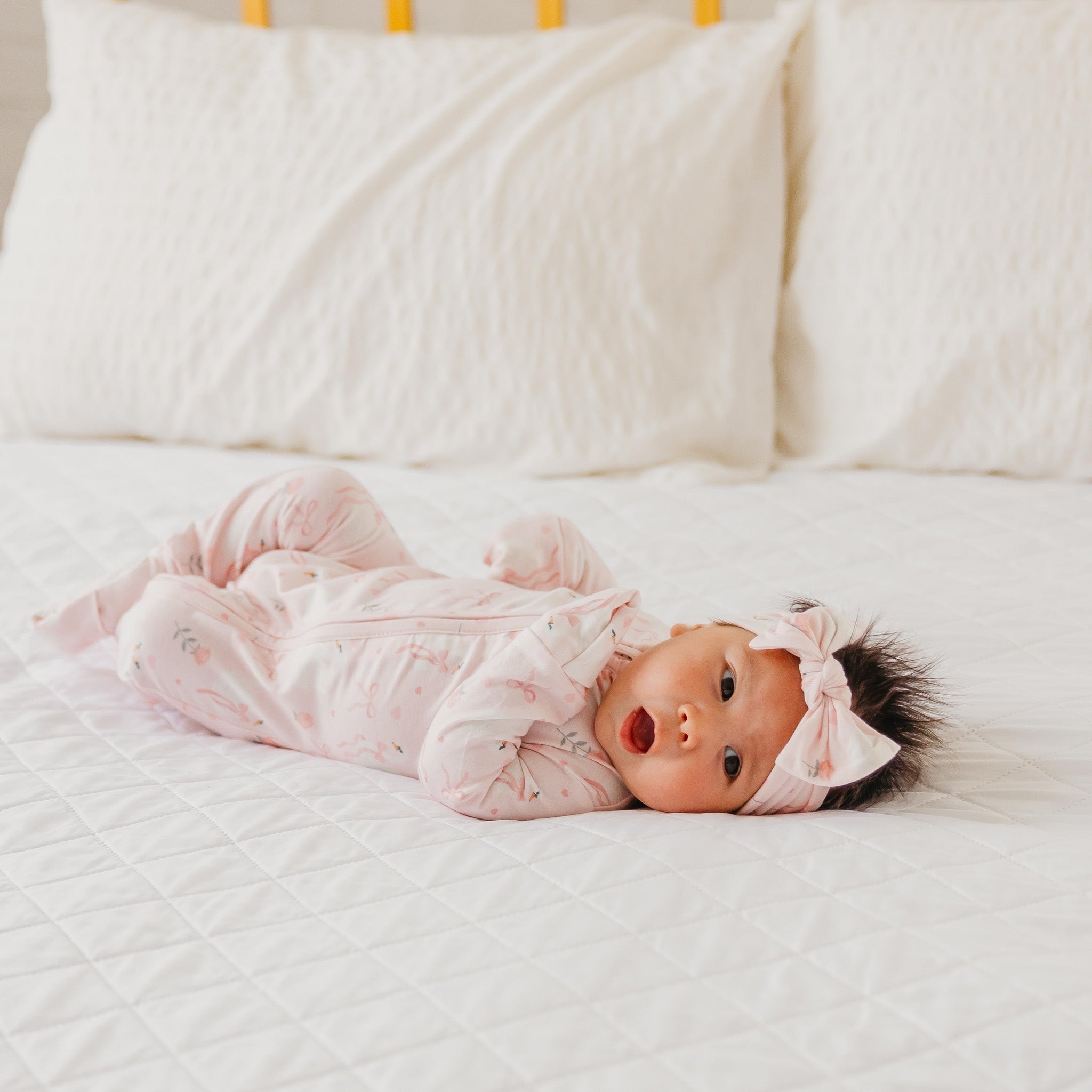 Convertible Zip-Up Footie Pajama - Adelia