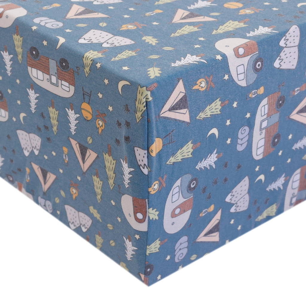 Premium Knit Fitted Crib Sheet - Bridger