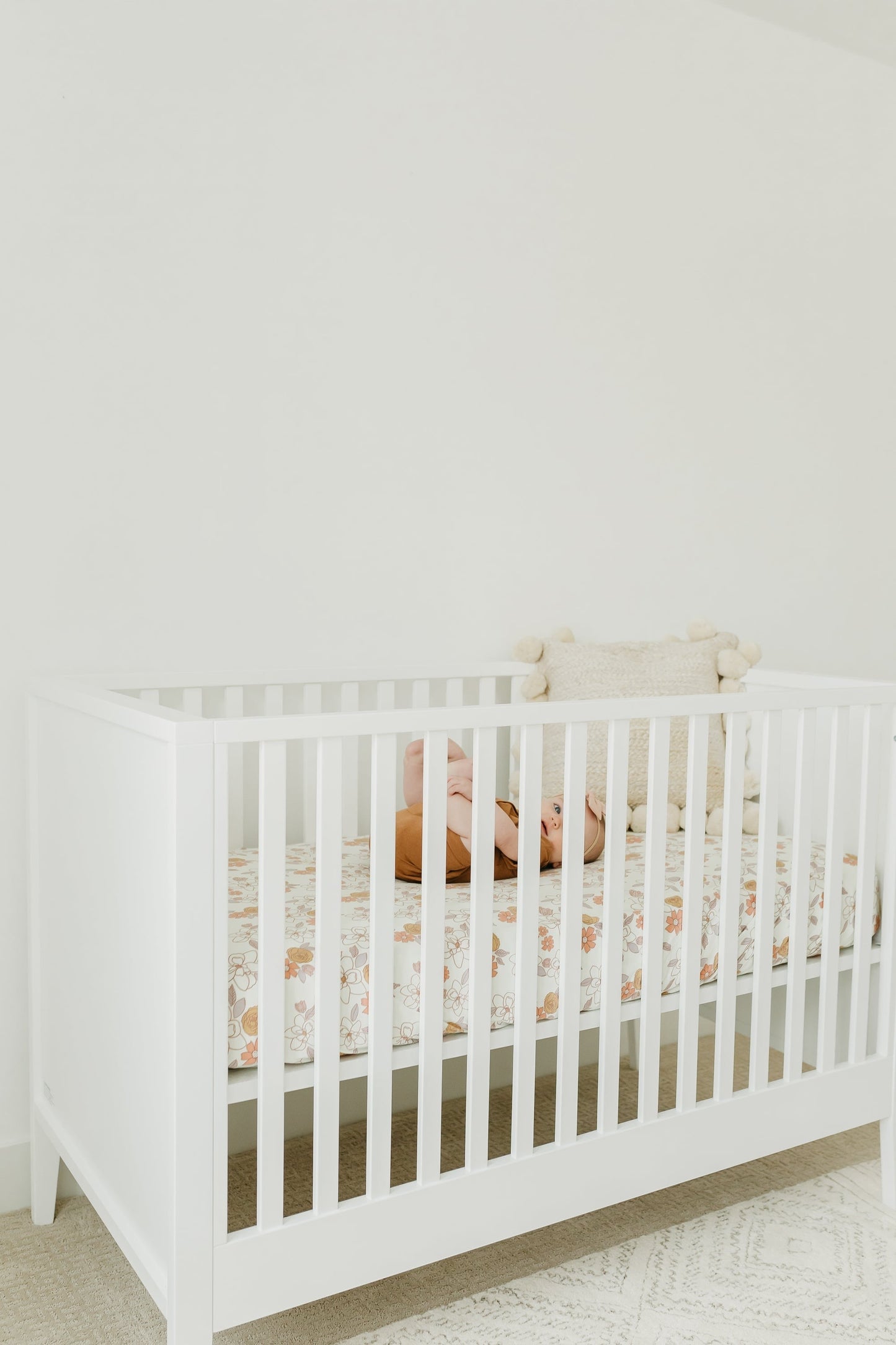 Premium Knit Fitted Crib Sheet - Ferra