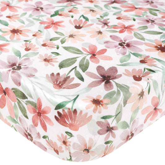 Premium Mini Crib Sheet - Natalie