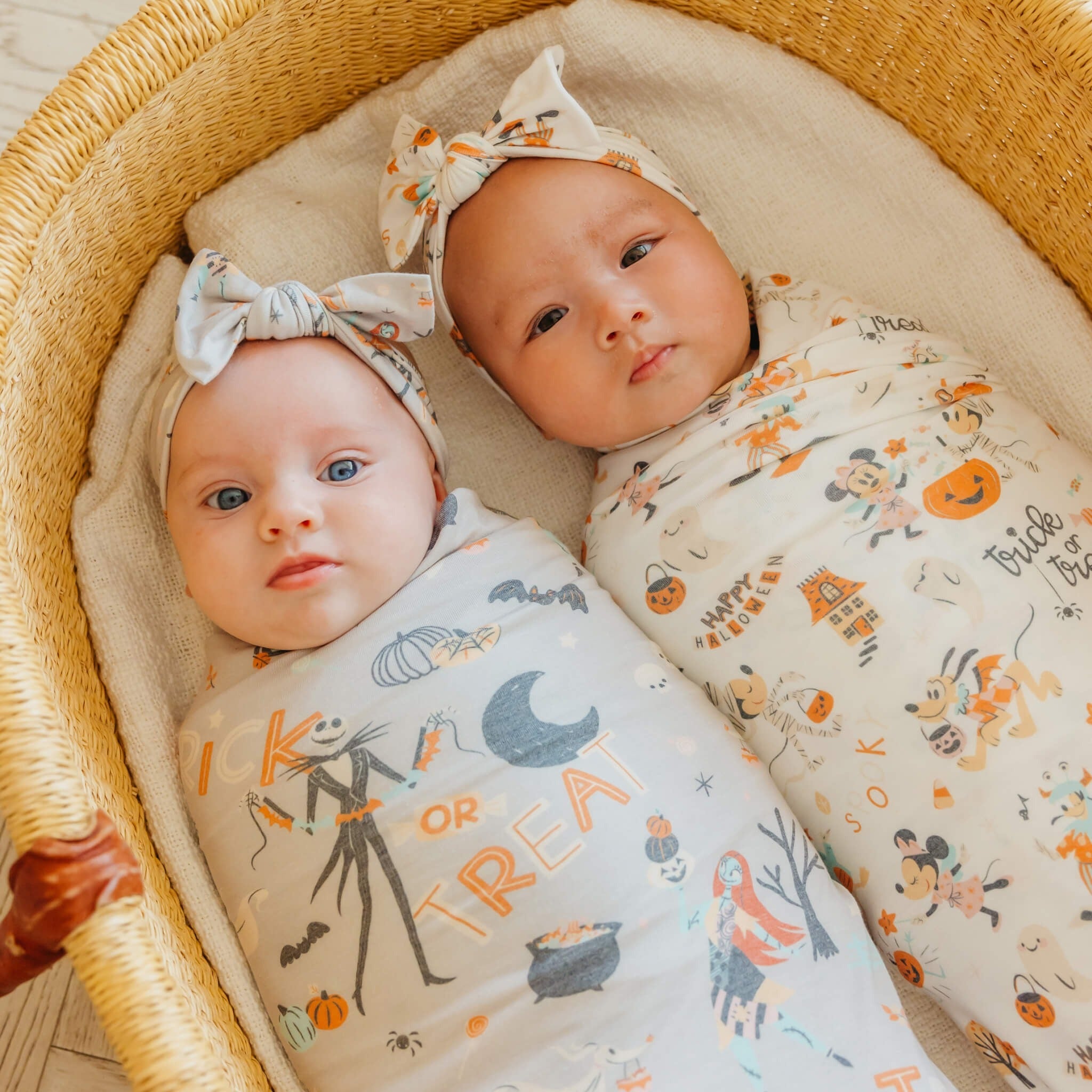 Knit Swaddle Blanket - Mickey Mouse's Boo Bash