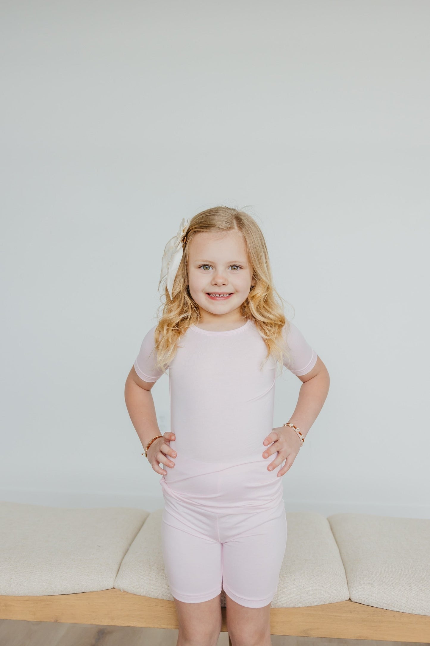 2pc Short Sleeve Pajama Set - Blossom