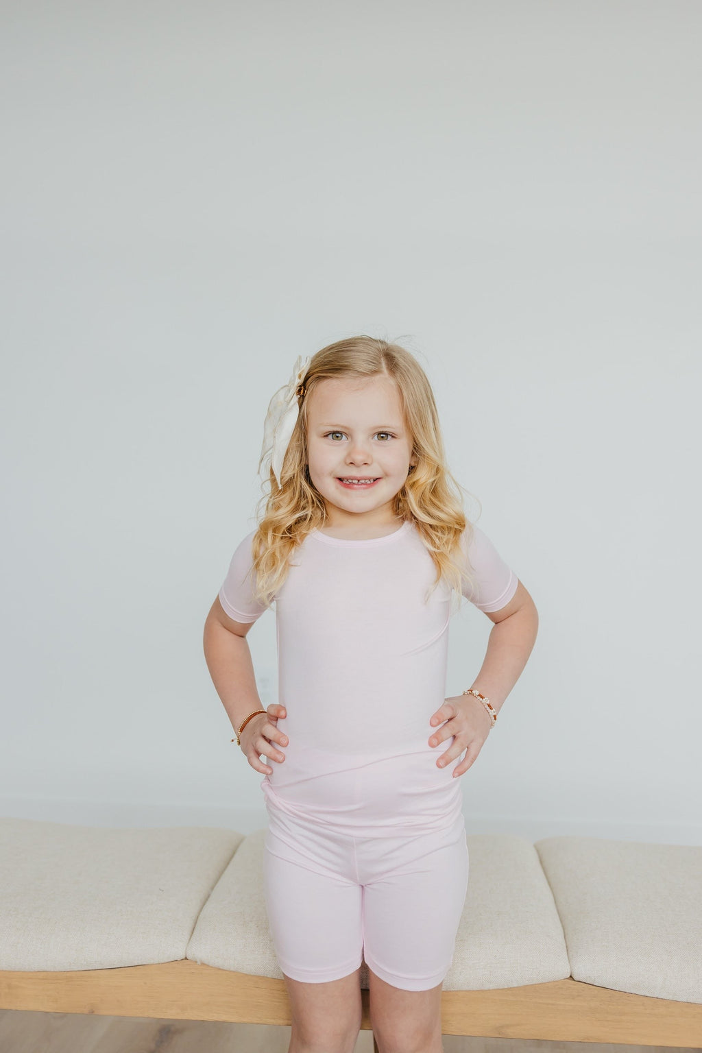 2pc Short Sleeve Pajama Set - Blossom