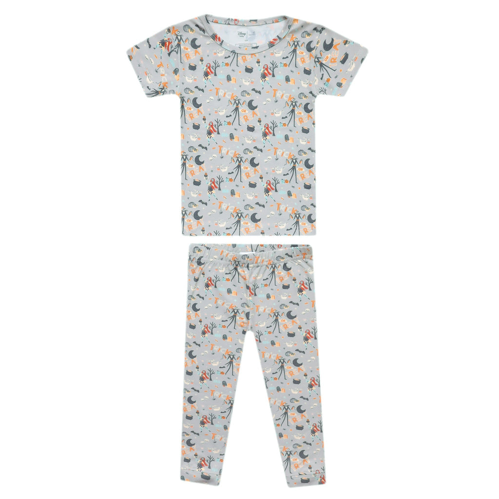 2pc Short Sleeve Pajamas with Pants - Nightmare Before Christmas