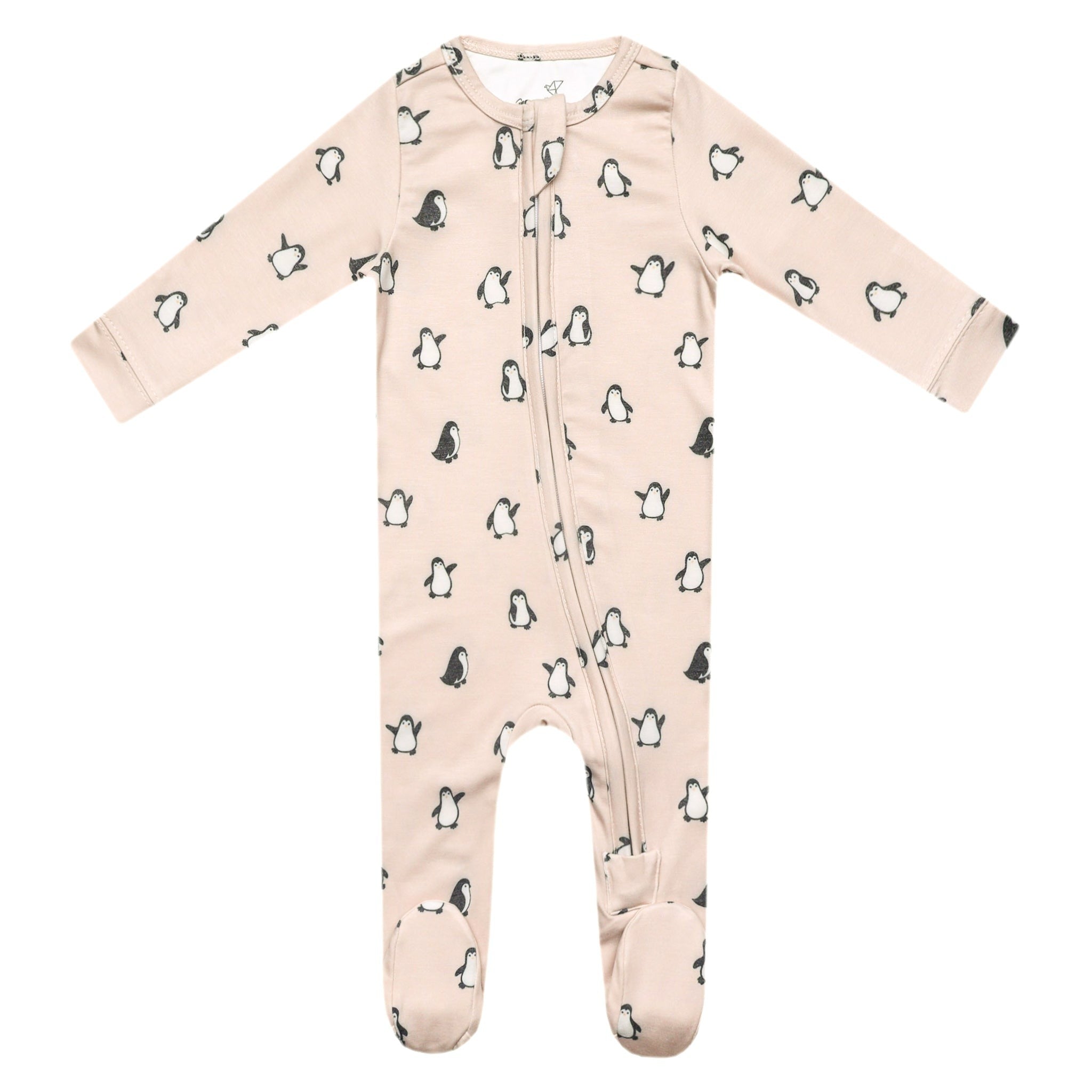 Zip-Up Footie Pajama - Penguins