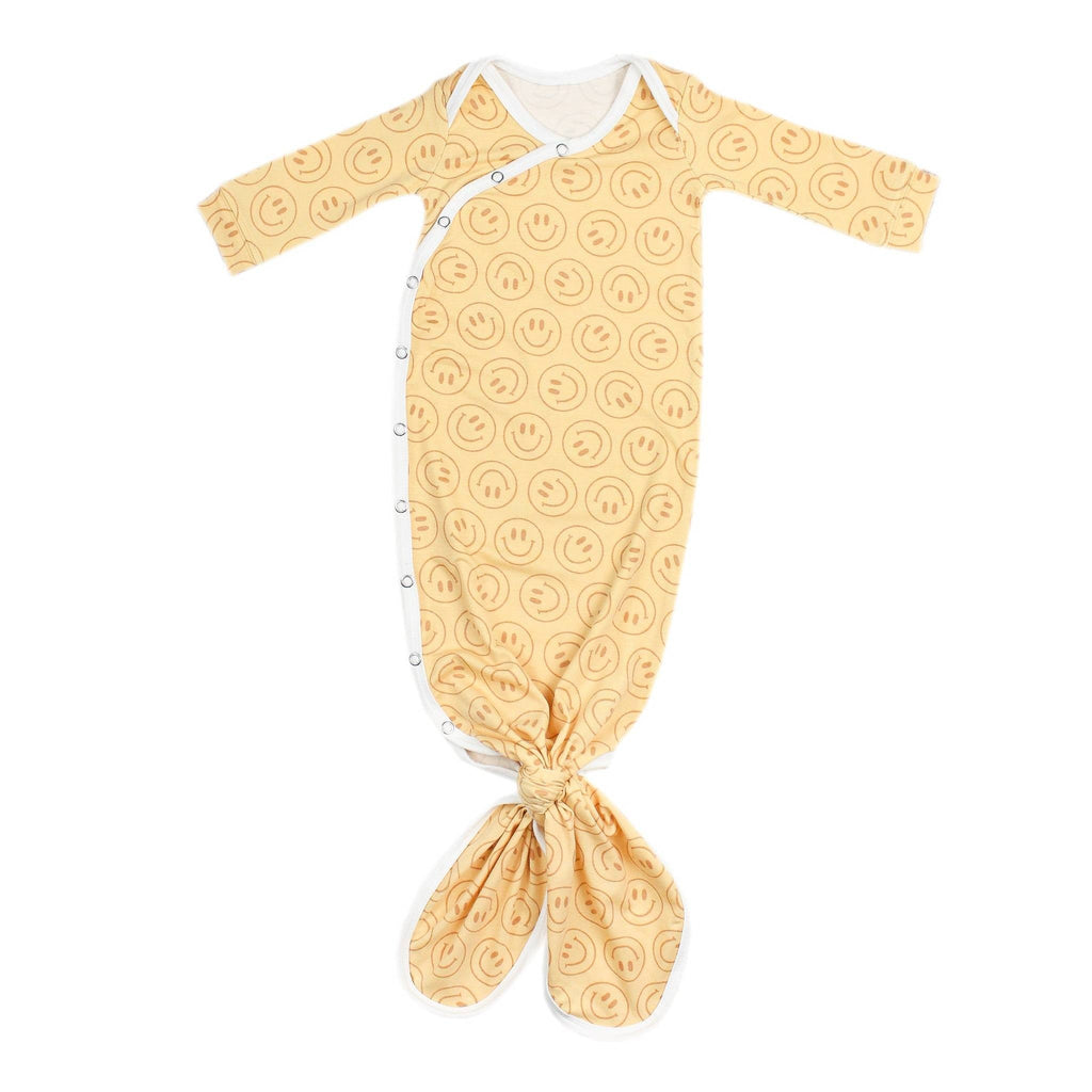 Newborn Knotted Gown - Vance