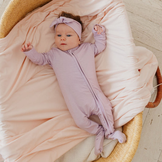 Convertible Zip-Up Footie Pajama - Lily