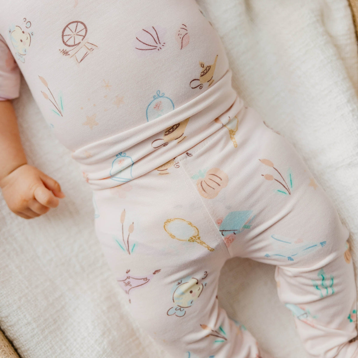 Footed Baby Pants - Enchanted Friends