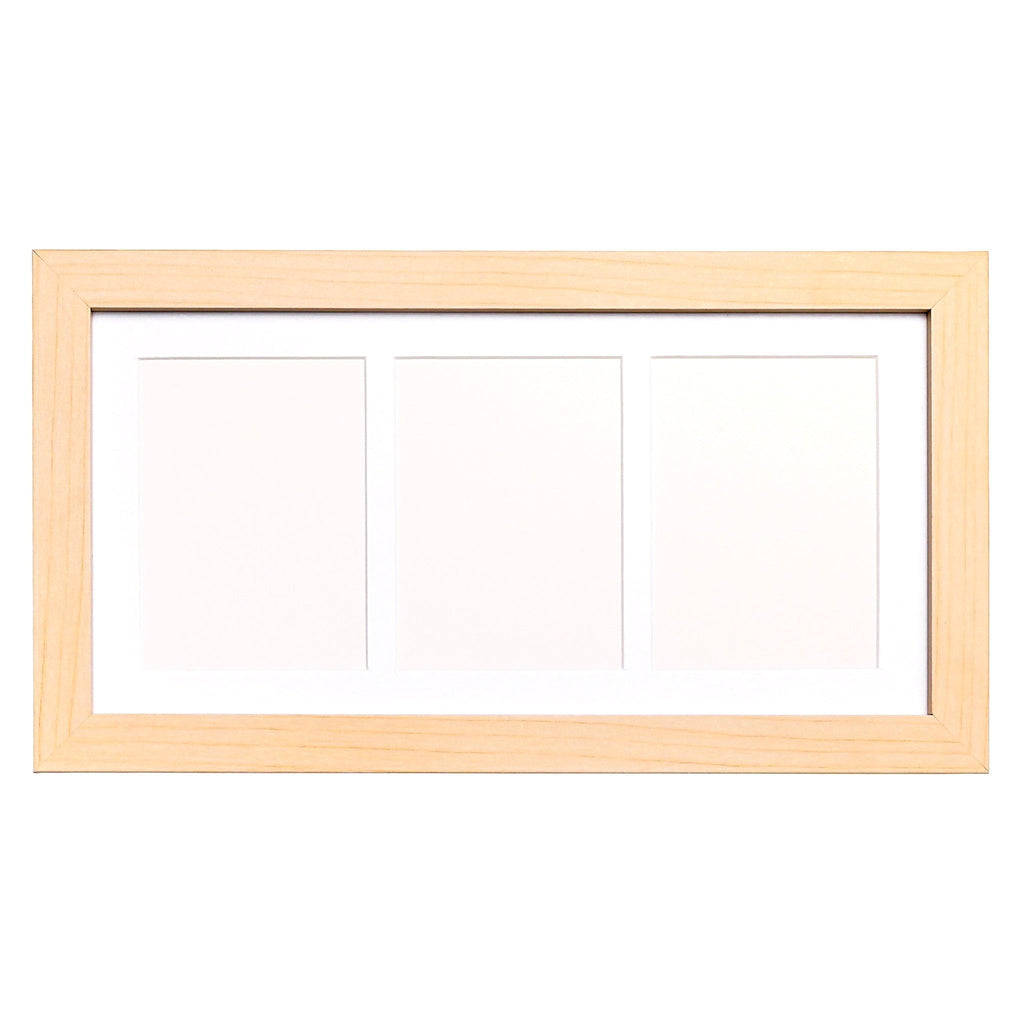 Natural Birch DIY Handprint & Footprint Kit with Frame