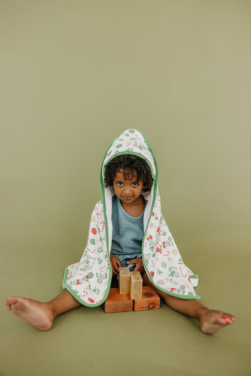 Premium Baby Knit Hooded Towel - Elf