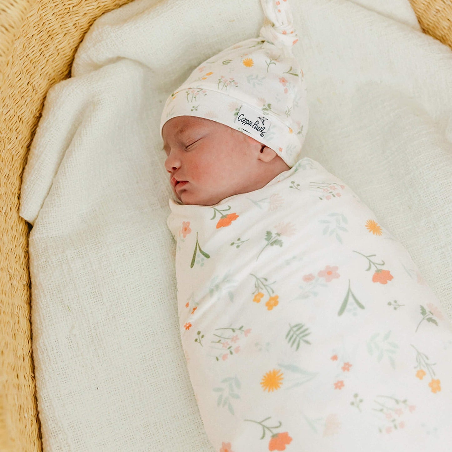 Knit Swaddle Blanket - Mabel