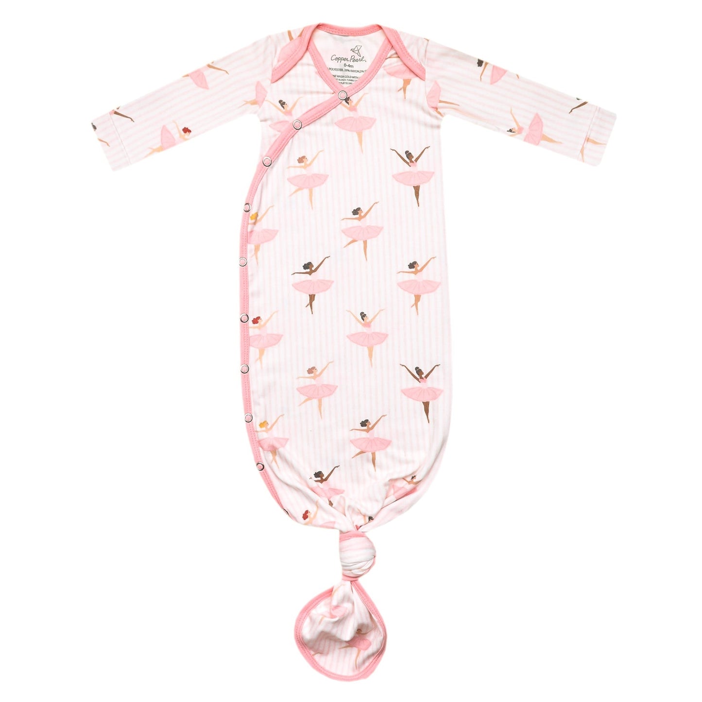 Newborn Knotted Gown - Katerina