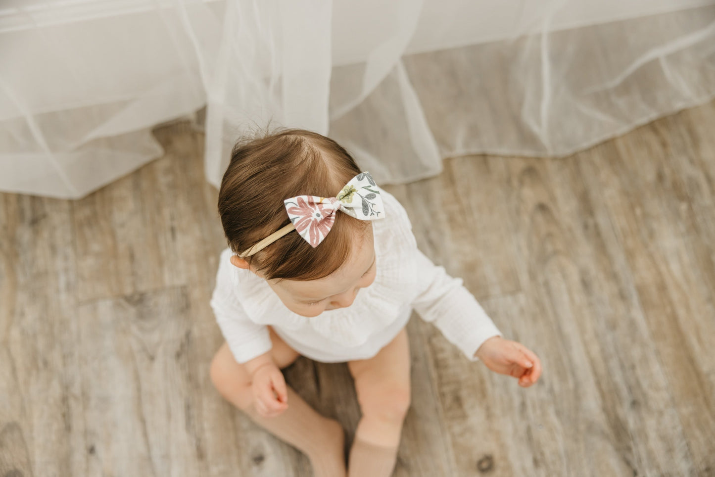 Bowtie Baby Bow - Olive