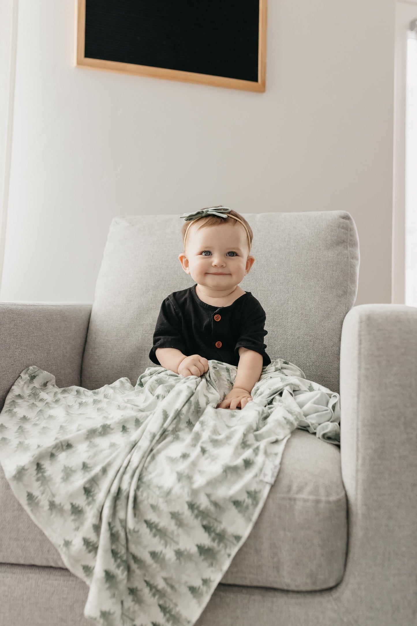 Ribbon Baby Bow - Briar