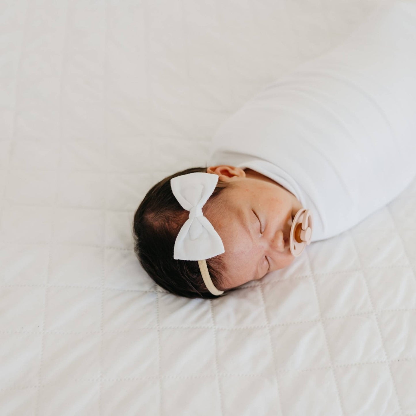 Bowtie Baby Bow - Dove