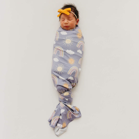 Knit Swaddle Blanket - Hope