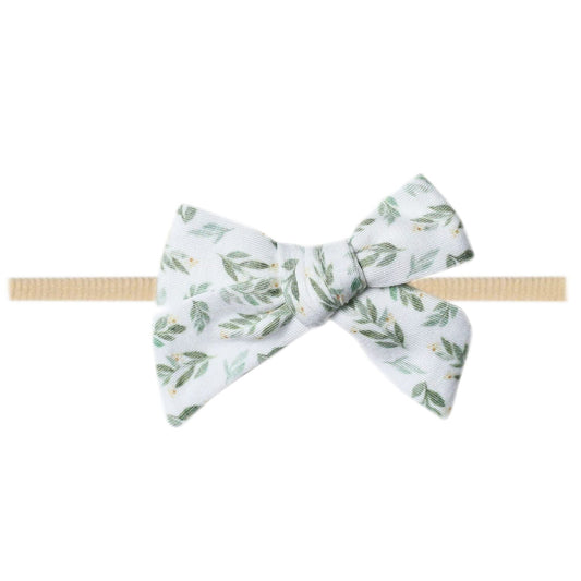 Classic Baby Bow - Fern