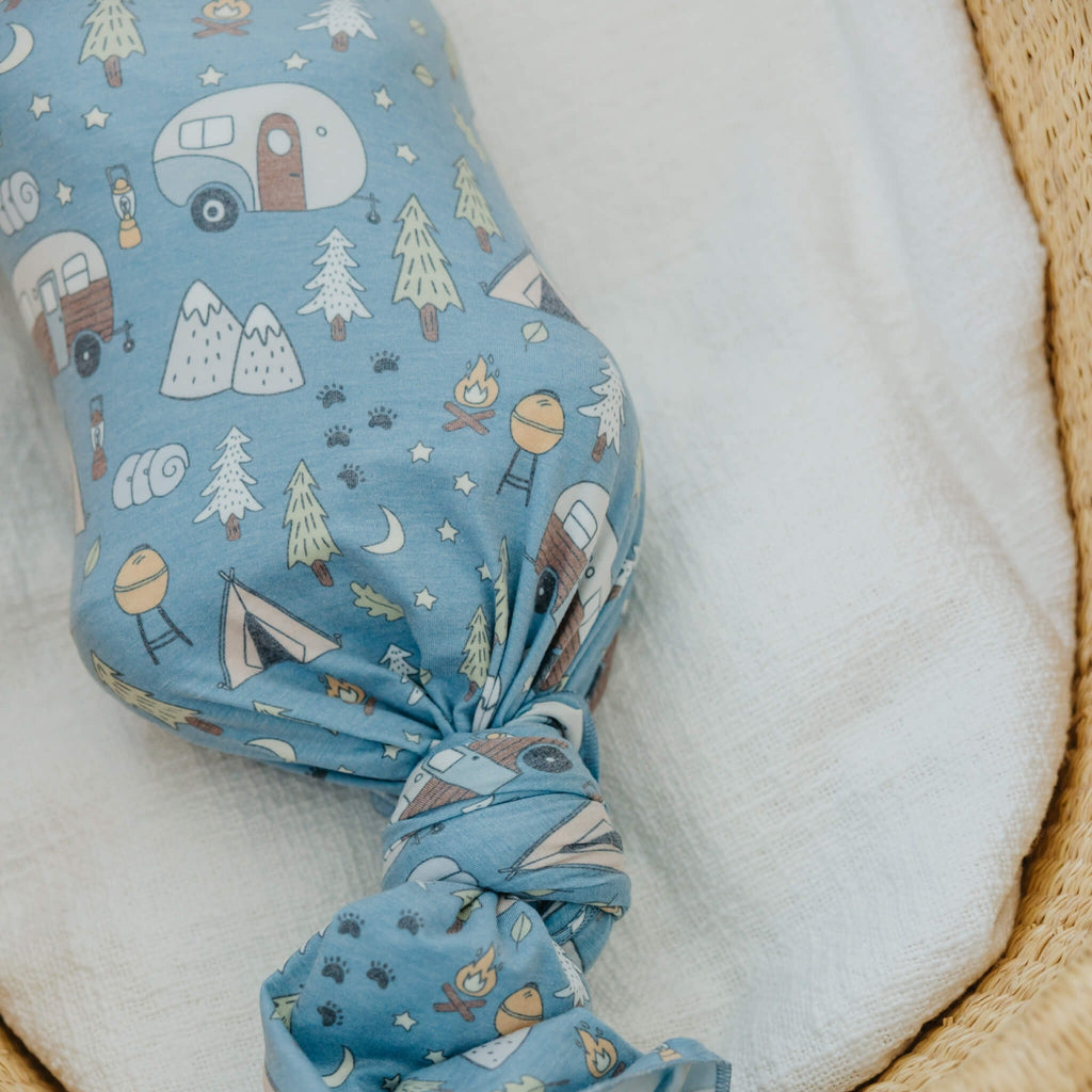 Knit Swaddle Blanket - Bridger
