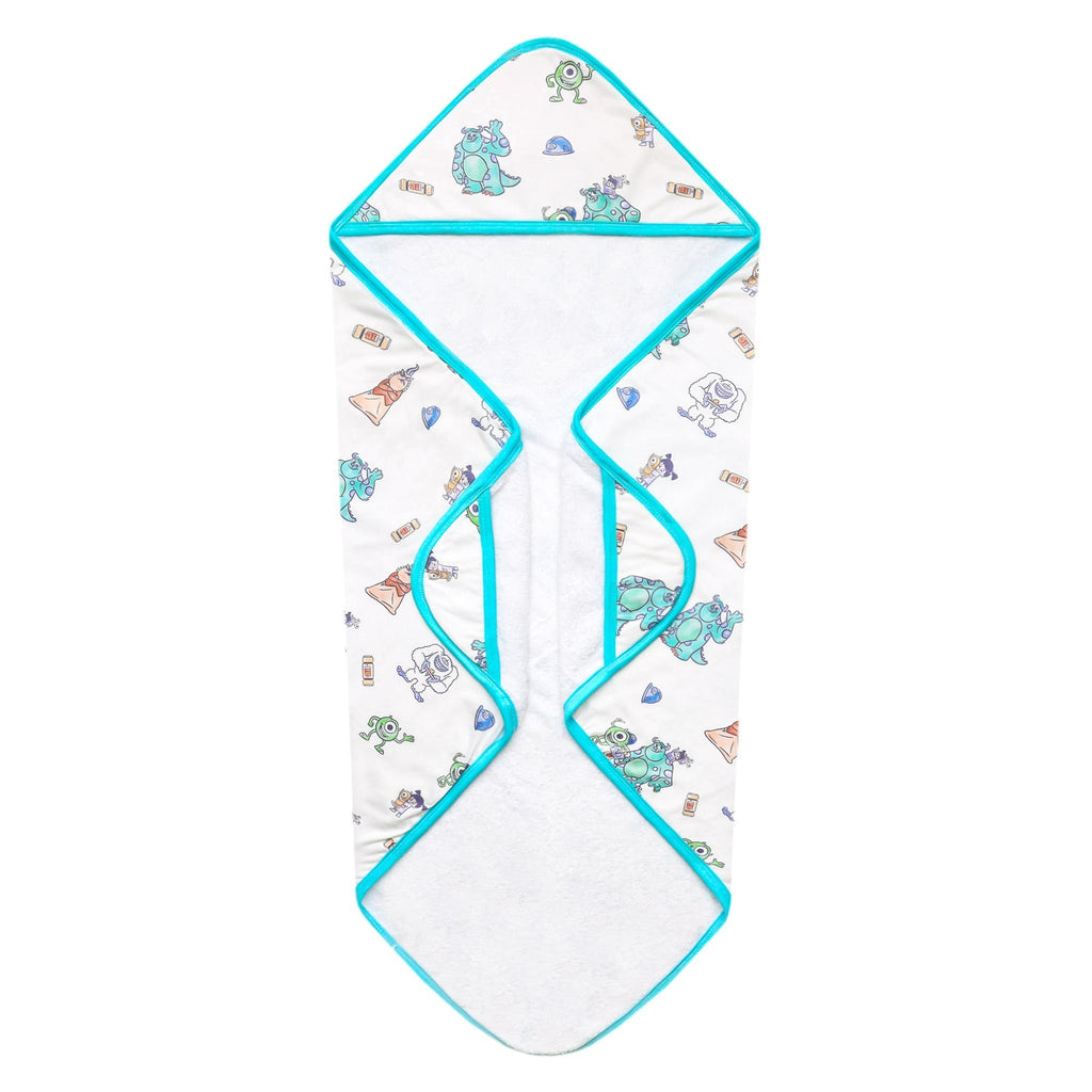 Premium Baby Knit Hooded Towel - Monsters, Inc. Friends