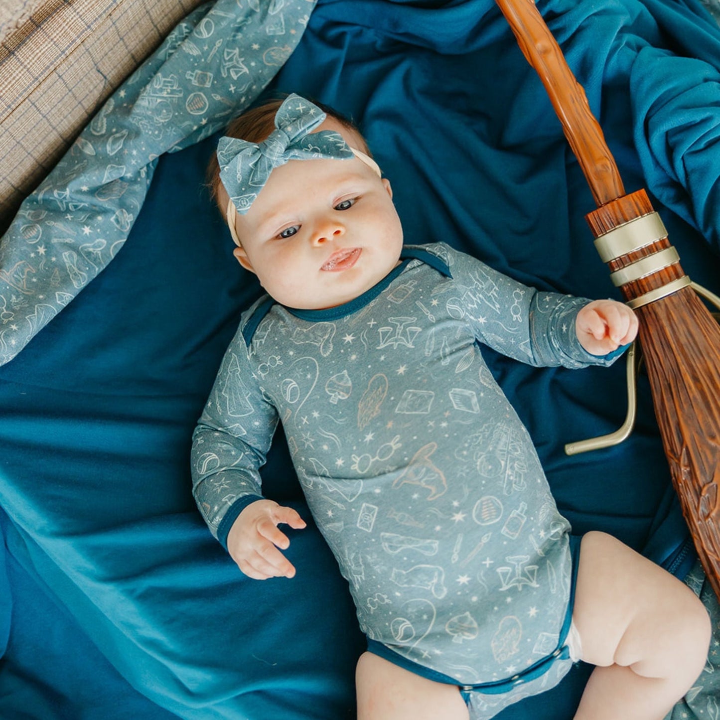 Classic Baby Bow - Hogwarts