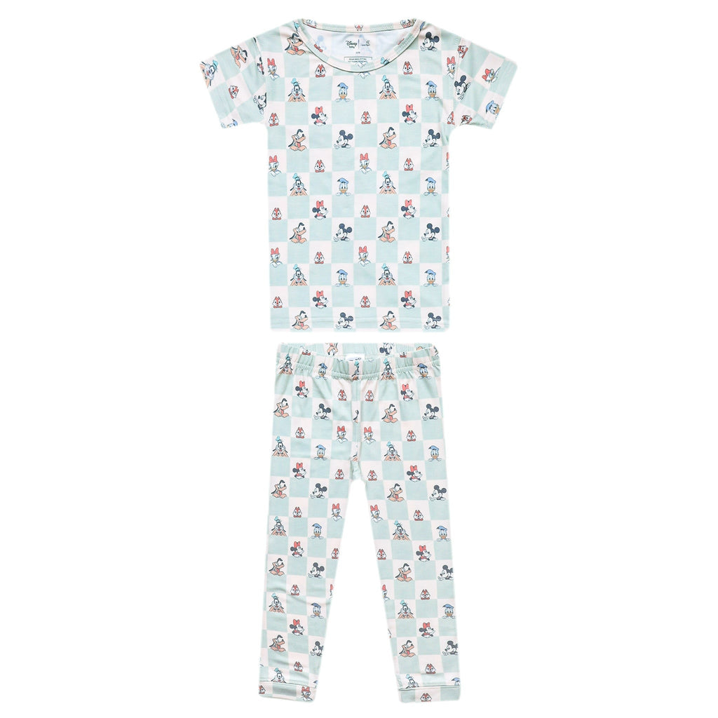 2pc Short Sleeve Pajamas with Pants - Mickey Mouse and Friends