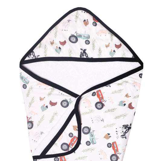 Premium Baby Knit Hooded Towel - Jo