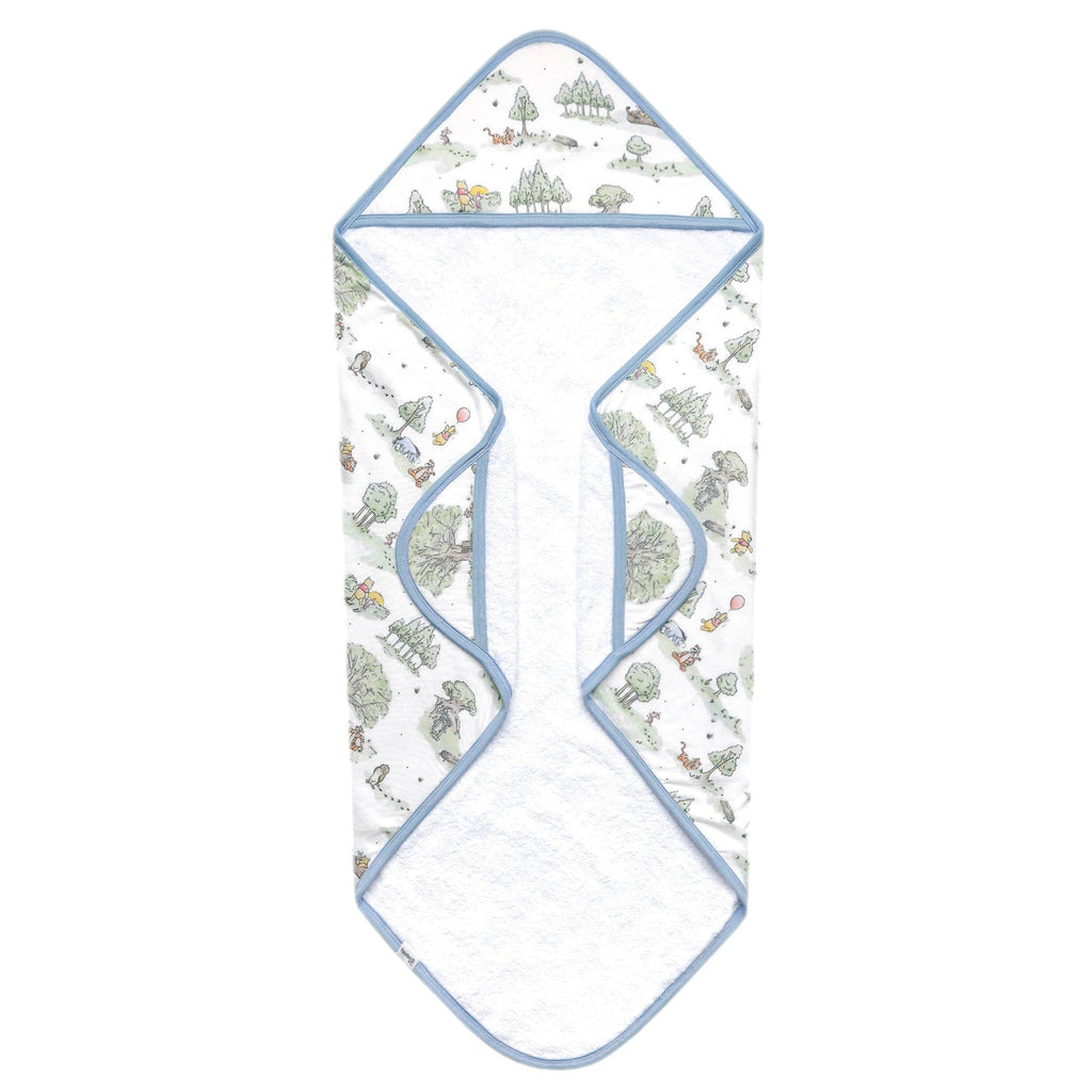 Premium Baby Knit Hooded Towel - Hundred Acre Wood