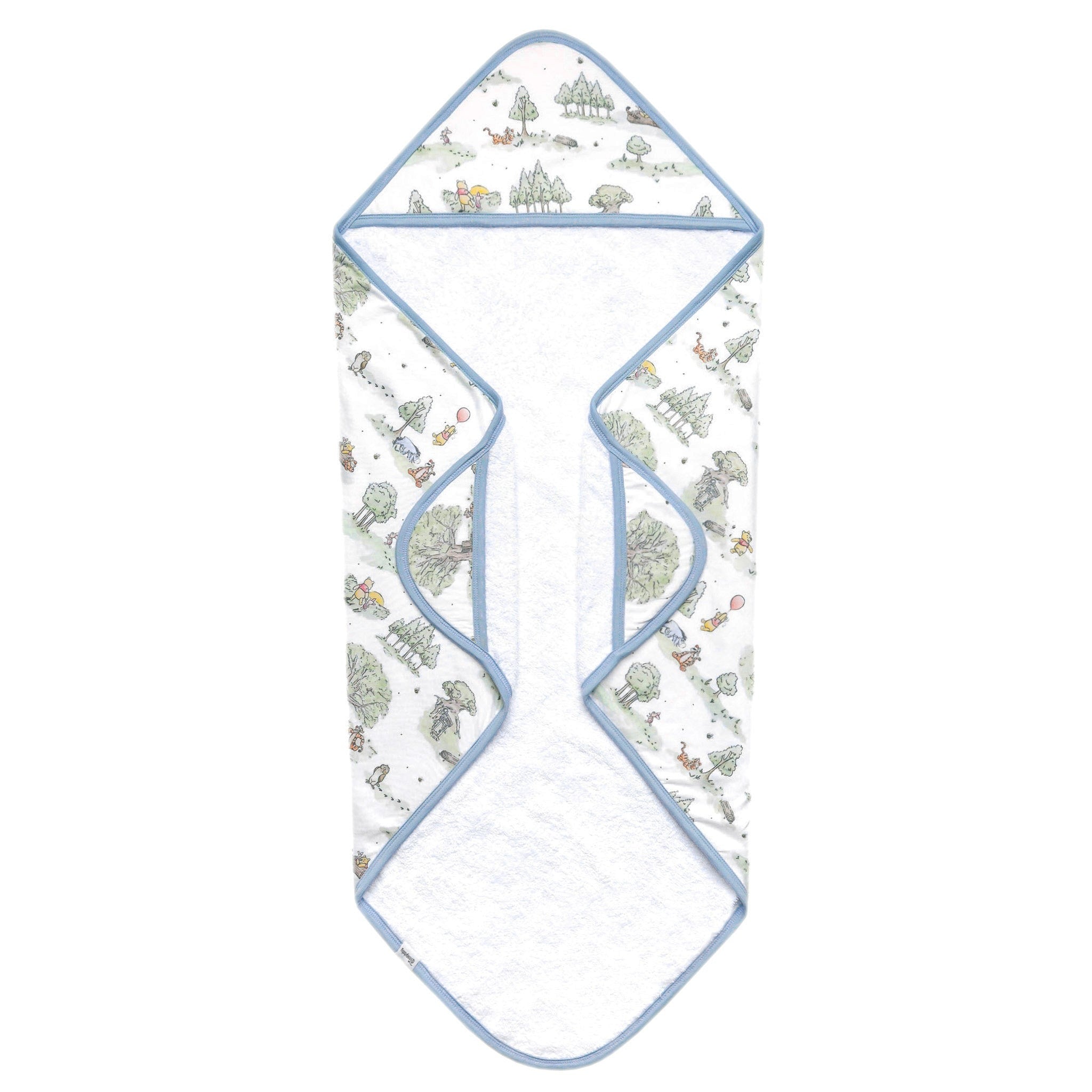 Premium Baby Knit Hooded Towel - Hundred Acre Wood