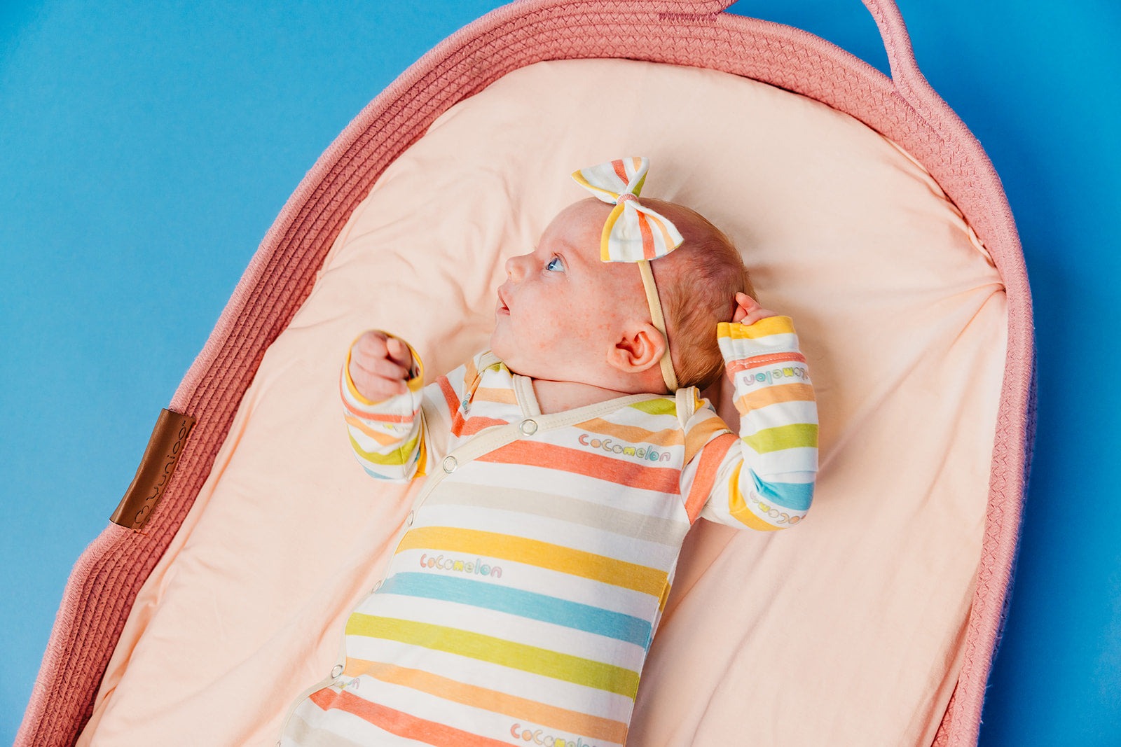 Bowtie Baby Bow - CoComelon Stripe