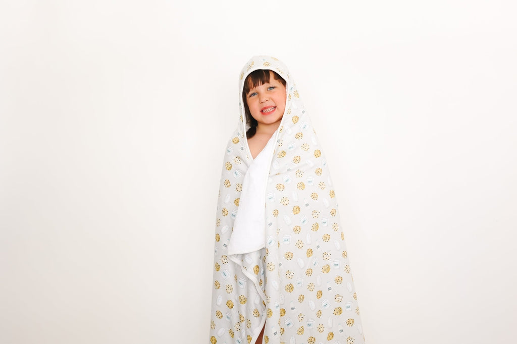 Premium Big Kid Hooded Towel - Chip