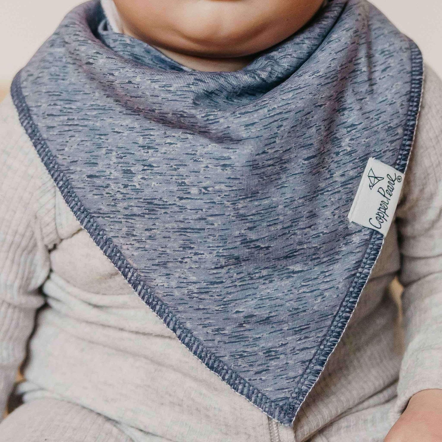 4 Pack Baby Bandana Bibs - Lennon