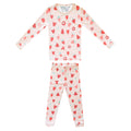 2pc Long Sleeve Pajama Set - Strawberry