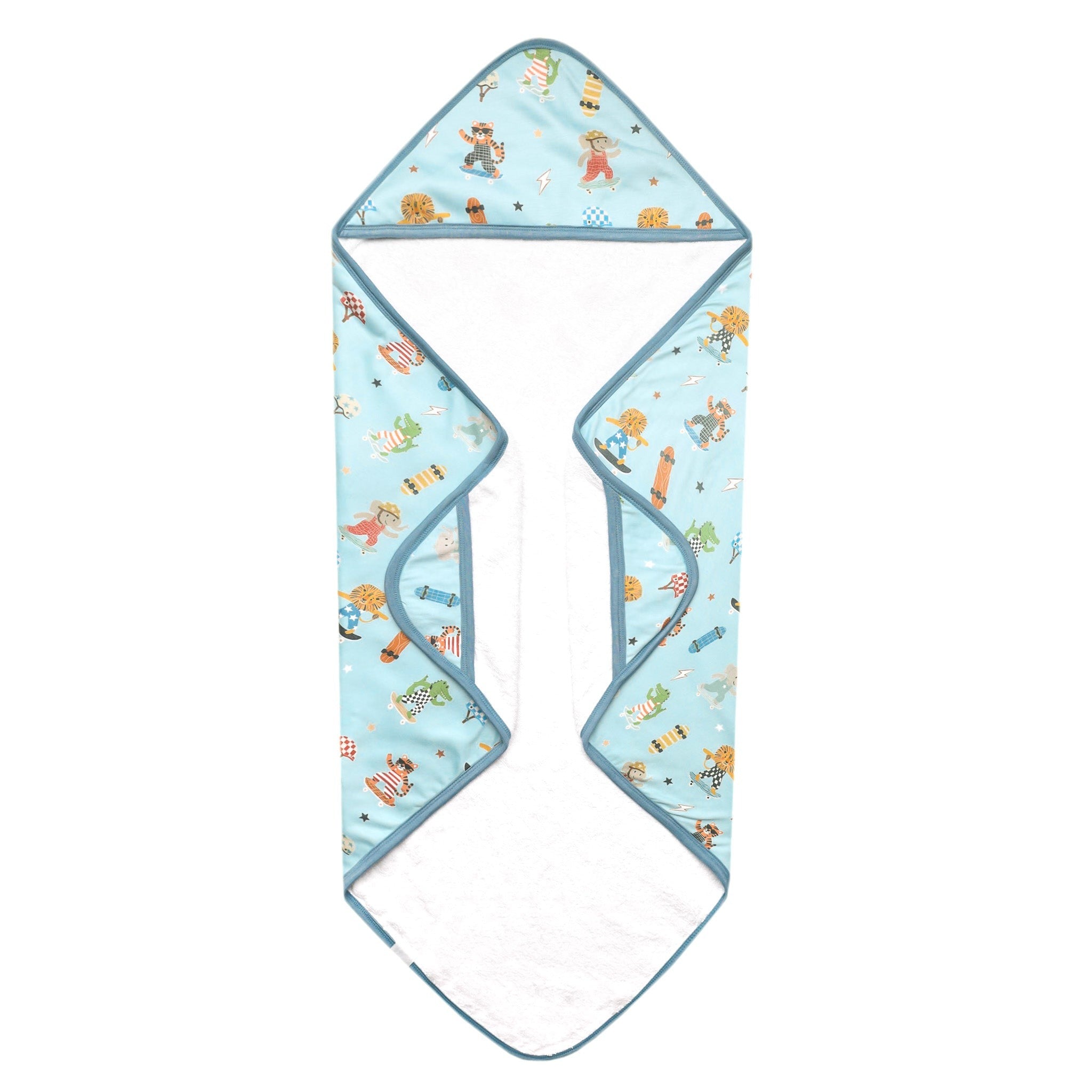 Premium Baby Knit Hooded Towel - Tanner
