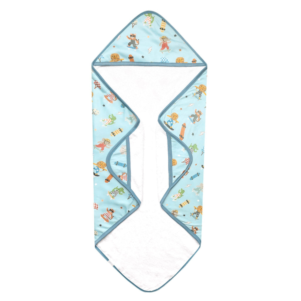 Premium Baby Knit Hooded Towel - Tanner