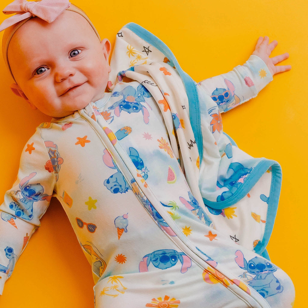 Zip-Up Footie Pajama - Disney Stitch Dreamsicles