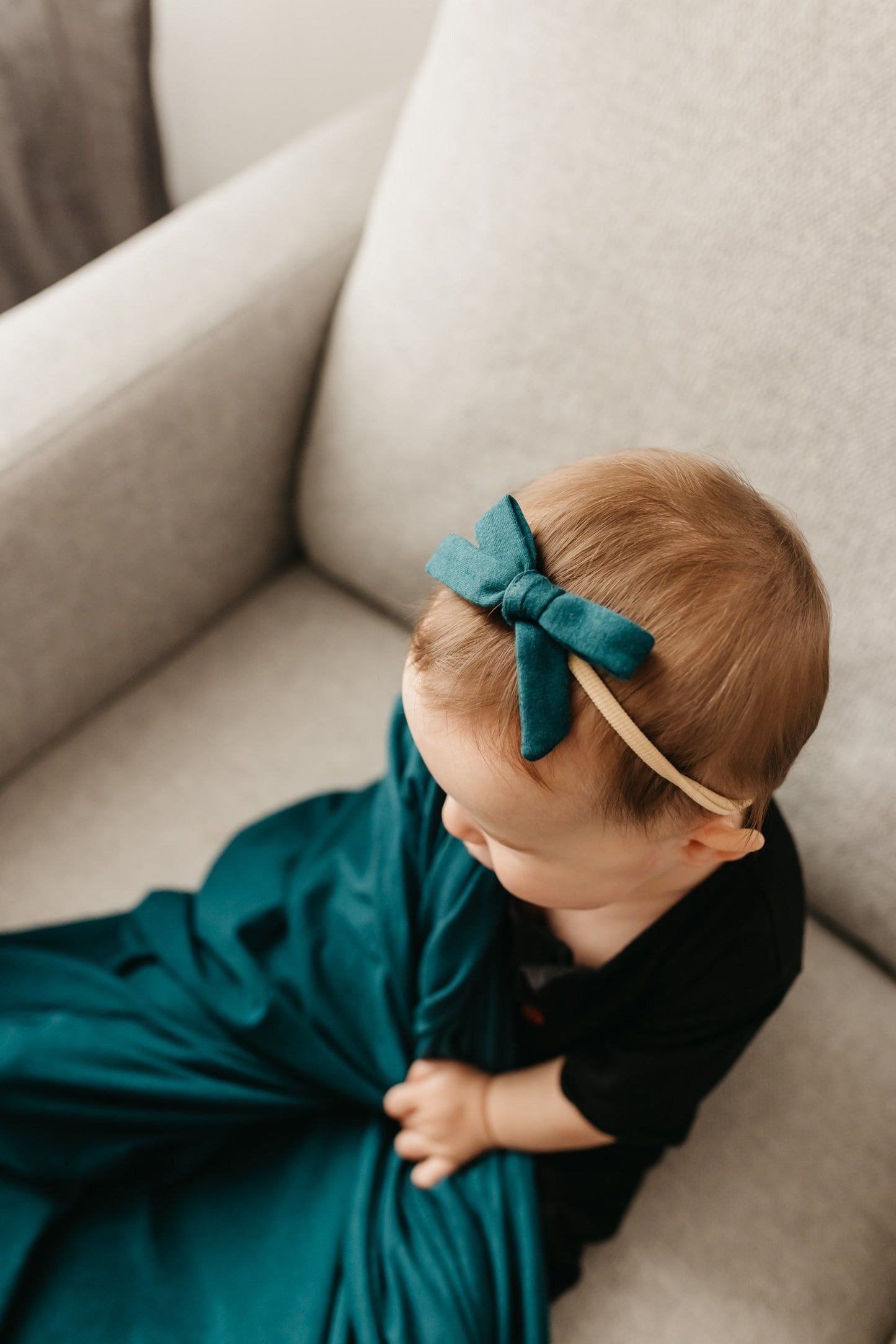Ribbon Baby Bow - Jaspar