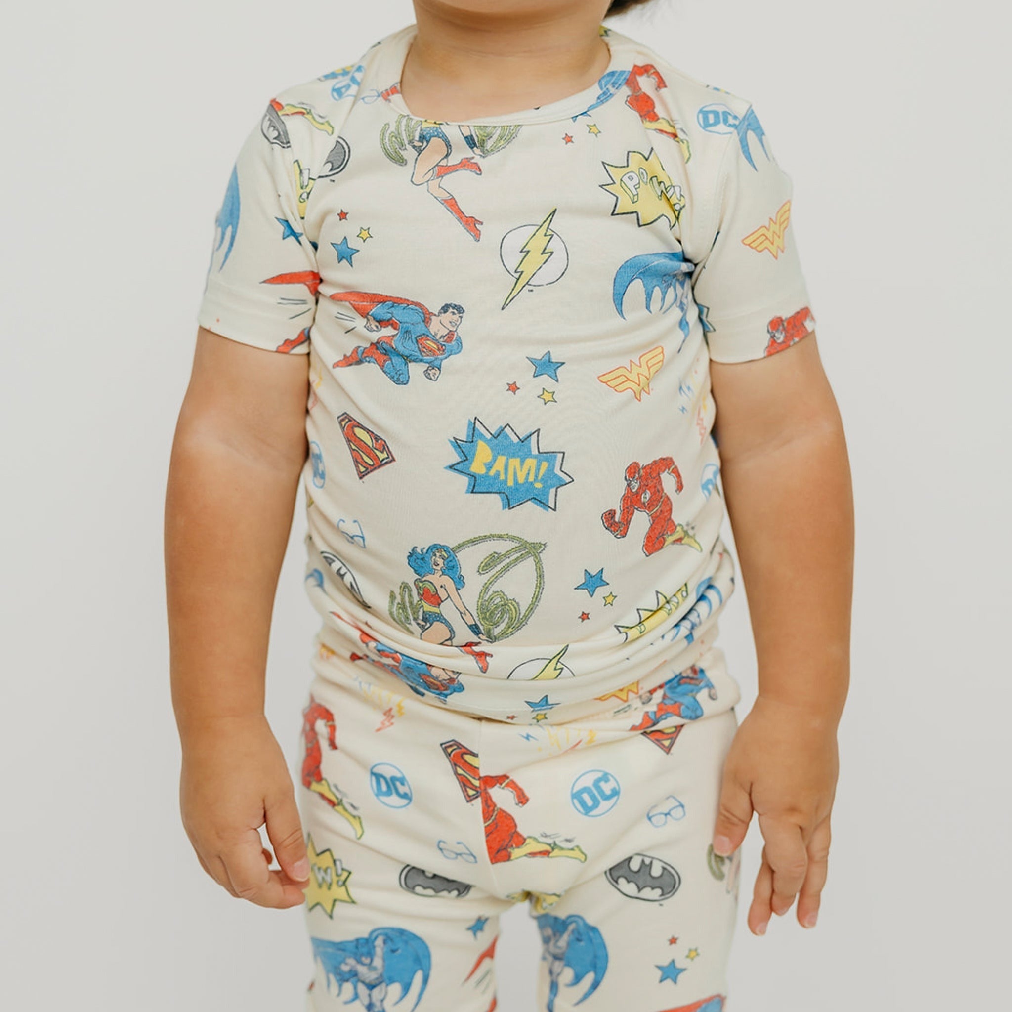 2pc Short Sleeve Pajama Set - Justice League