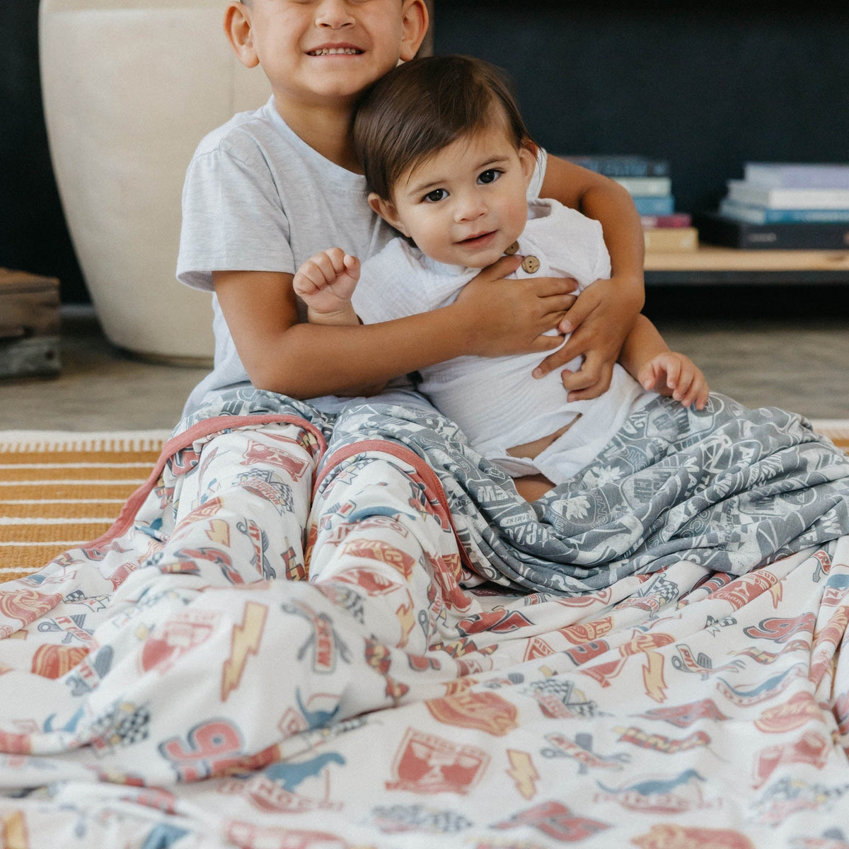 Three-Layer Jumbo Quilt - Disney Pixar Bumper Stickers