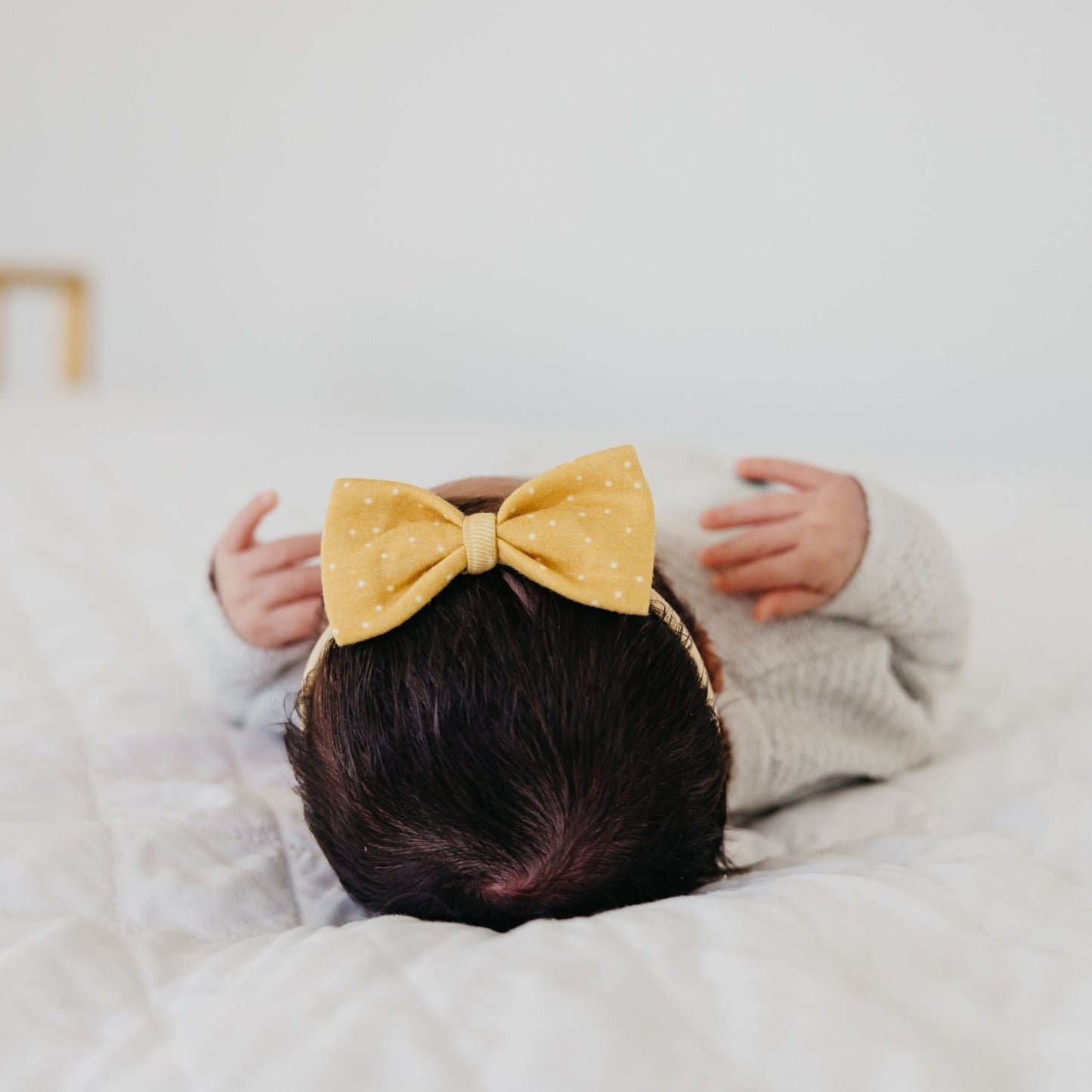 Bowtie Baby Bow - Marigold