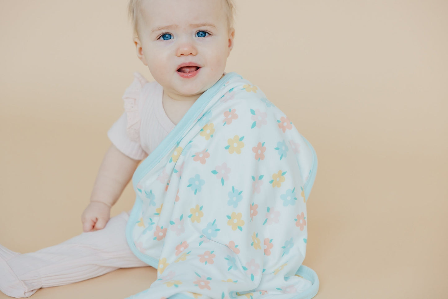 Three-Layer Security Blanket Set - Daisy