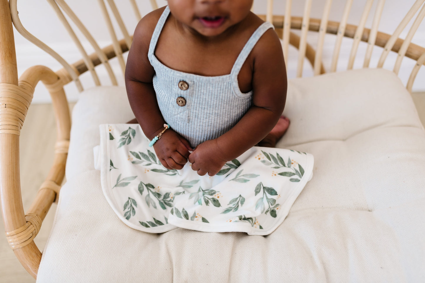 Three-Layer Security Blanket Set - Fern