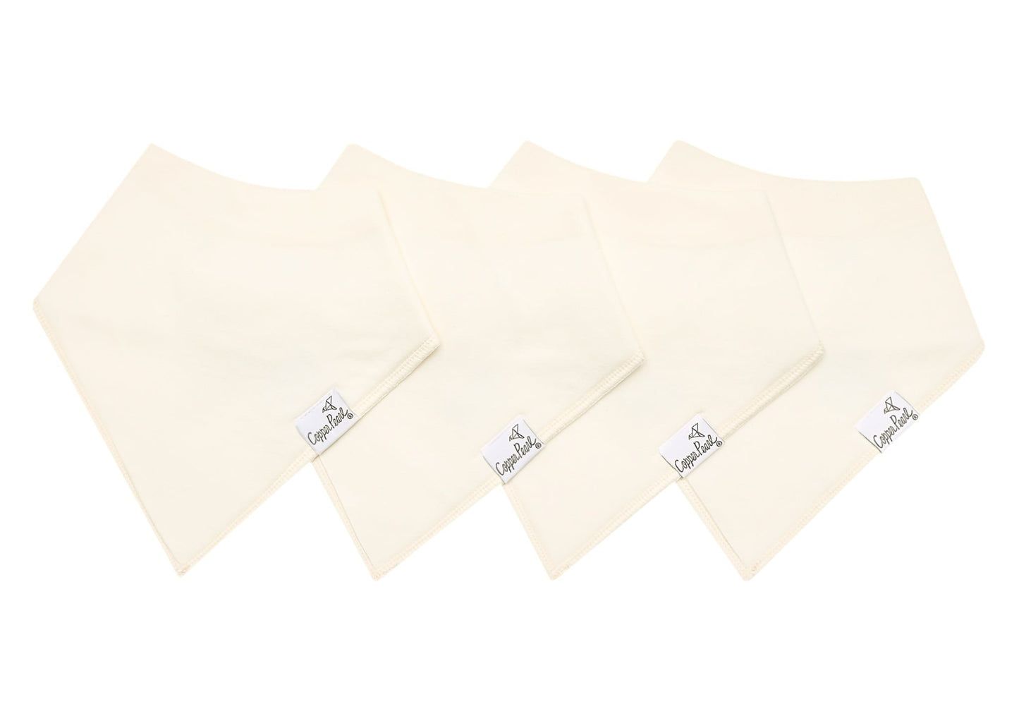 4 Pack Baby Bandana Bibs - Cru