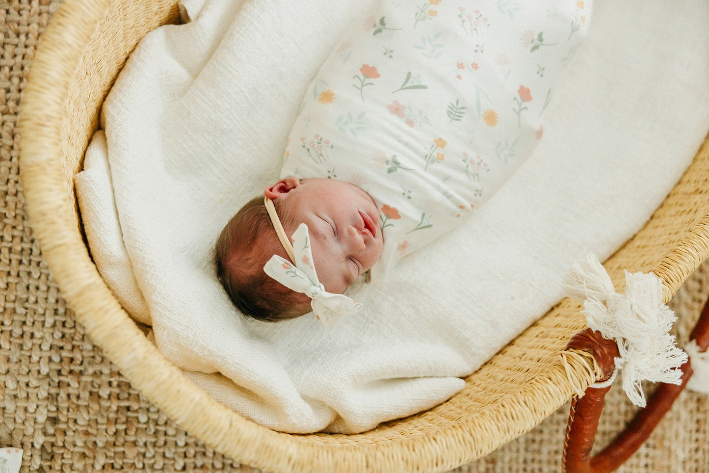 Ribbon Baby Bow - Mabel