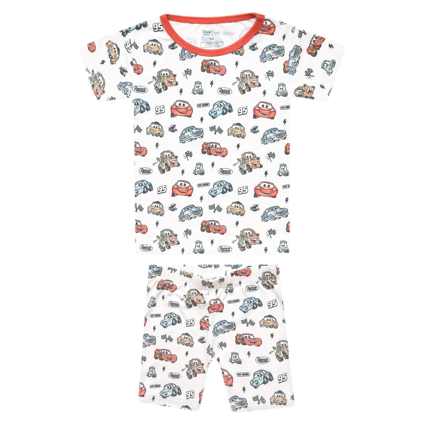 2pc Short Sleeve Pajama Set - Disney Pixar Cars