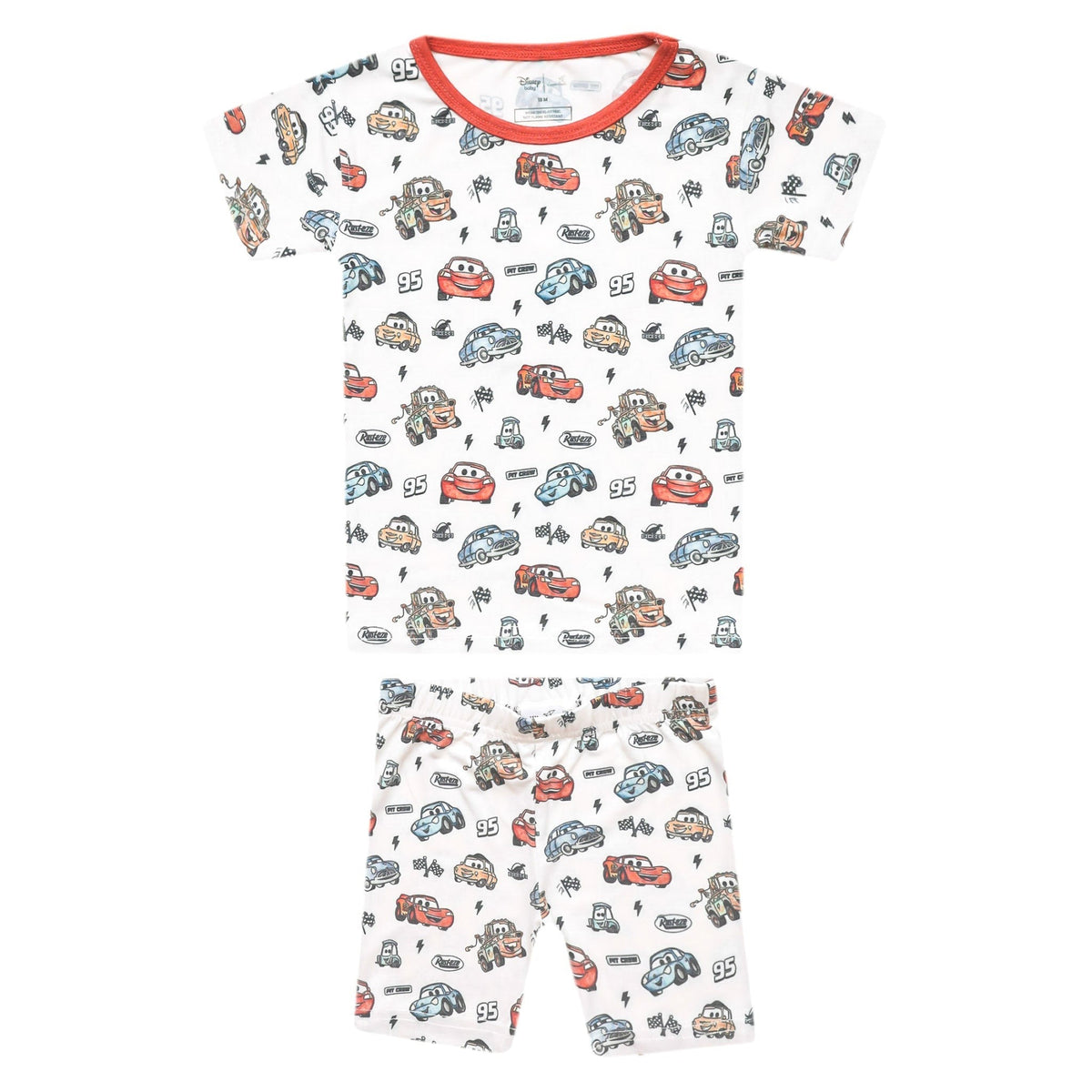 2pc Short Sleeve Pajama Set - Disney Pixar Cars