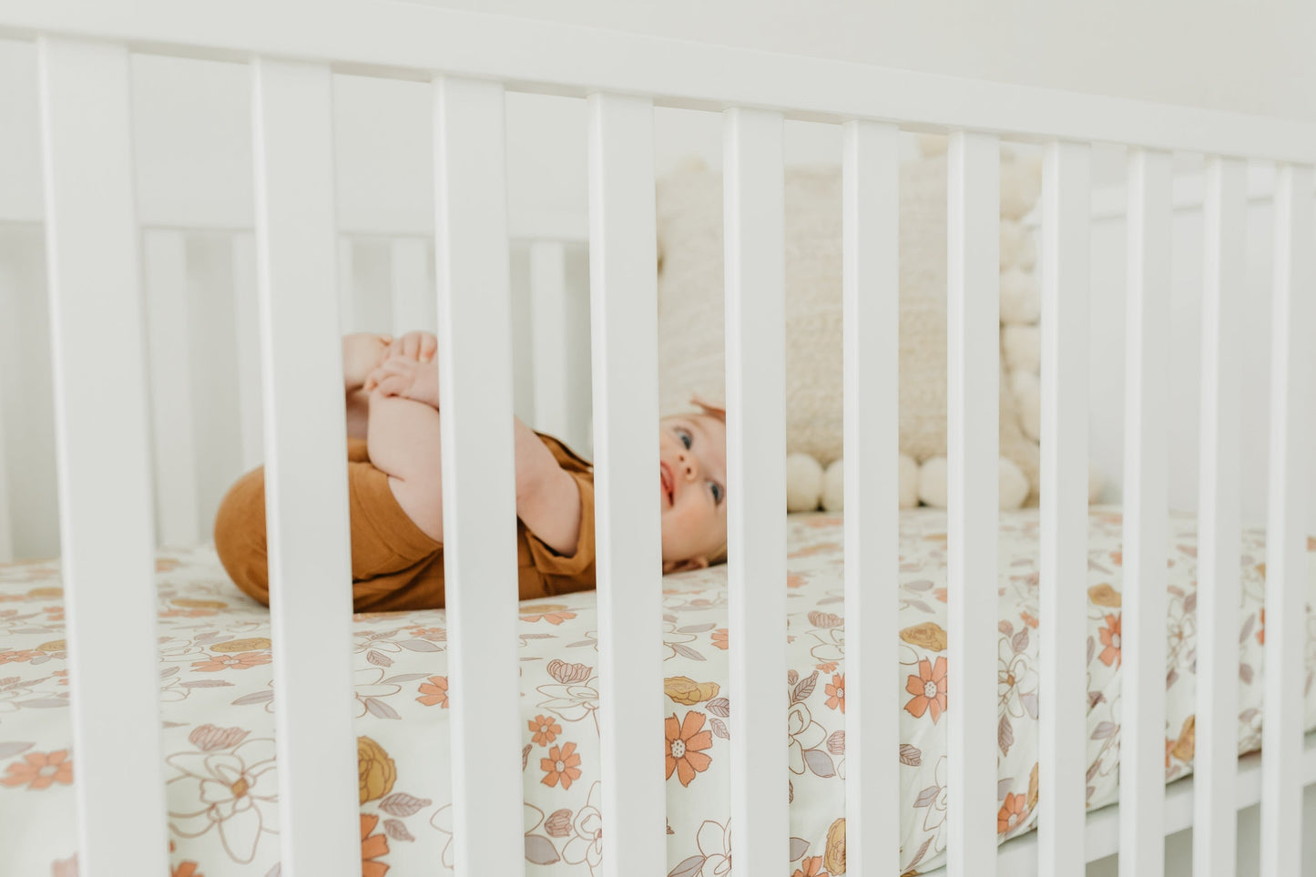 Premium Knit Fitted Crib Sheet - Ferra