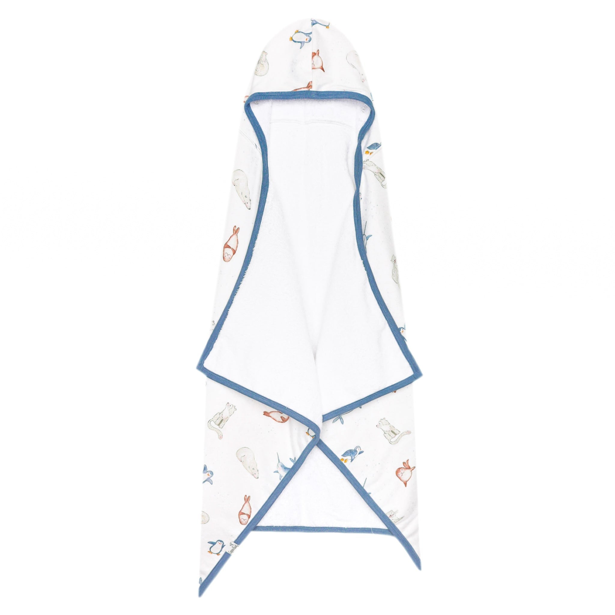 Premium Big Kid Hooded Towel - Arctic Wonder